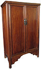 Antique Chinese Hardwood Cabinet