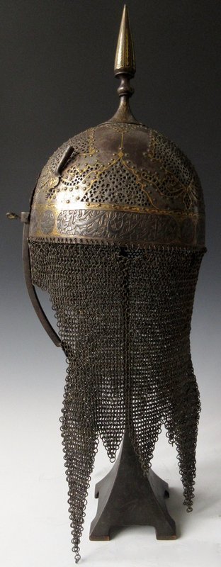 18th Century Damascene Persian Armor Collection