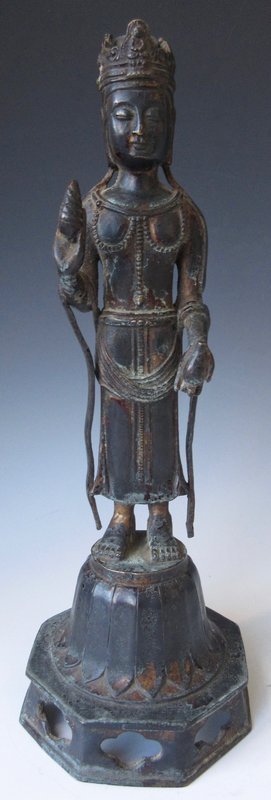 Antique Japanese Bronze Quanyin