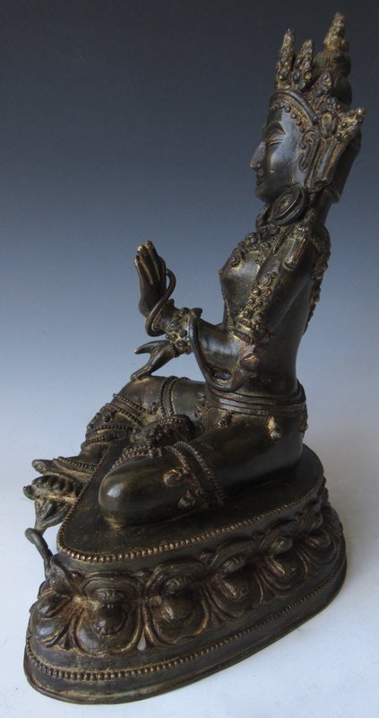 18th/19th Century Tibetan Bronze Tara Statue