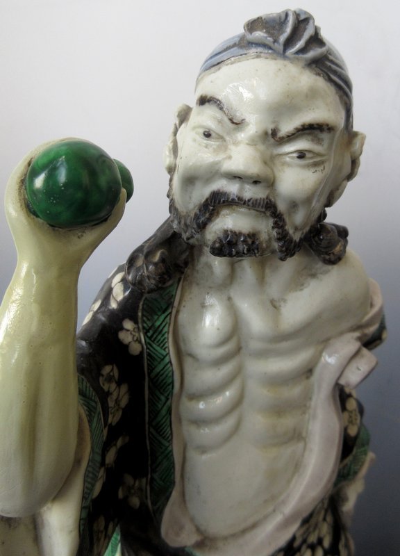 Chinese Kangxi Porcelain Immortal and Gourd Bottle