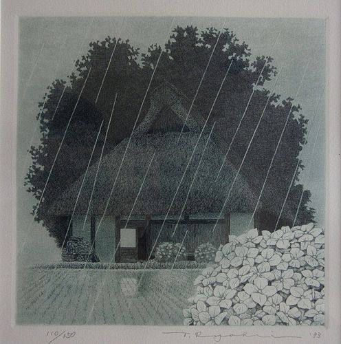Japanese Framed Print by Tanaka Ryohei