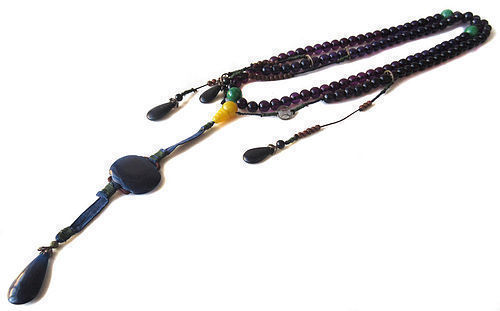 Chinese Long Beaded Necklace