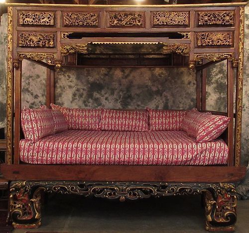 Antique Chinese Wedding Bed