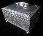 Antique Indonesian Silver Betel Nut Box