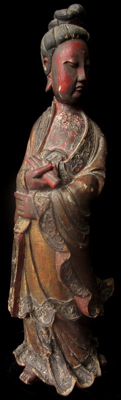 Antique Chinese Quan Yin Statue