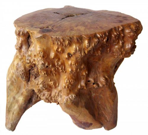 Japanese Natural Rootform Stool