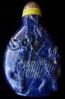 Chinese Lapis Lazuli Snuff Bottle