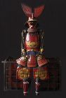17th/18th Century Japanese Red Lacquered Armor