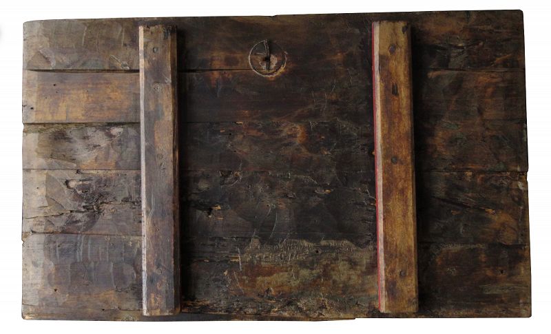 Antique Tibetan Rare Painted Trunk