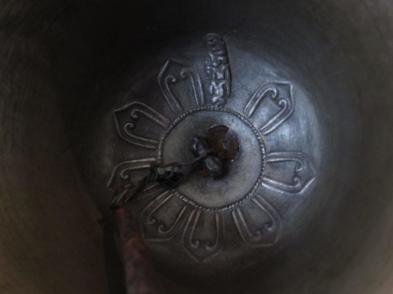 Antique Tibetan Bronze Ceremonial Bell