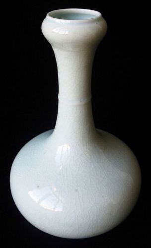 Antique Chinese Celadon Crackle Vase