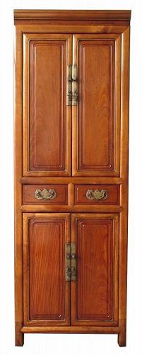 Antique Chinese Hardwood Cabinet