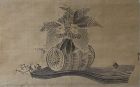 Japanese Scroll Painting,  Bounty of Good Fortune