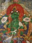 Tibetan 18th Century Green Tara Thangka