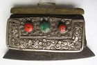 Antique Tibetan Mechag Flint Pouch