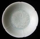 Antique Chinese Qingbai Foliate Dish