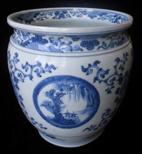 Antique Chinese Blue and White Porcelain