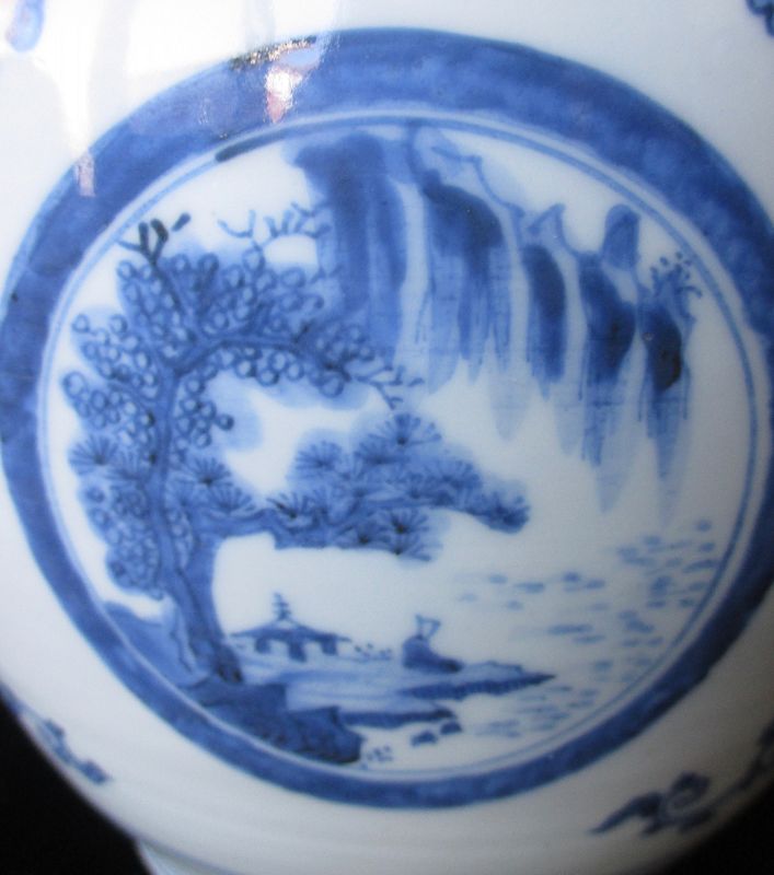 Antique Chinese Blue and White Porcelain