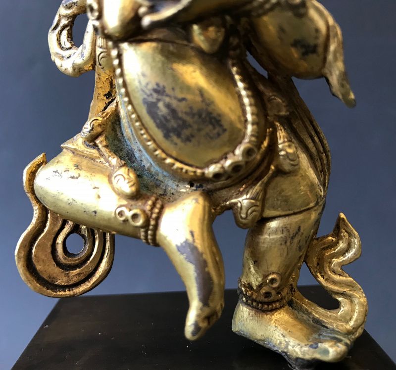 Sino-Tibetan Gilt Bronze Heruka