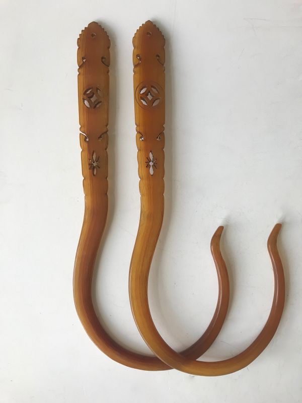 Antique Chinese Horn Hooks