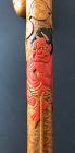 Antique Bamboo Japanese Cane with Oni