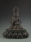 Ming Dynasty Chinese Bronze Quanyin