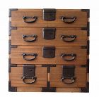 Antique Japanese Ko Tansu (Personal Storage Chest)