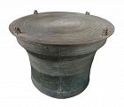 Antique Bronze Rain Drum Laos from F Knoll Collection