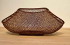 Ikebana Basket Fine Open Weave Delicate Spacial Elegance Artist Signed