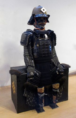 High Ranking Japanese Yokohagi Okegawa Dou Samurai Armor,  Edo Period