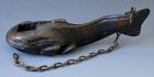 Japanese Antique Rare Catfish Jizai Kagi,  Edo Period