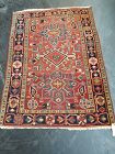 Antique Middle East Tribal Handknotted Carpet