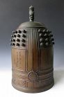 Japanese Antique Bronze Bonsho (Buddhist Temple Bell)