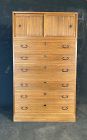 Japanese Furniture Chest Antique Japanese Isho Tansu 3 Section Kiri