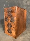 Antique Chonin Kobako (Merchant Storage Box) Edo with Secret Box