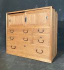 Japanese Small Tansu Chest Antique Furniture