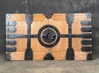 Japanese Tansu Chest Antique Single Section Biraki Style Kiri Meiji