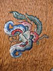 Chinese Antique Silk Embroidered Panel with Butterflies