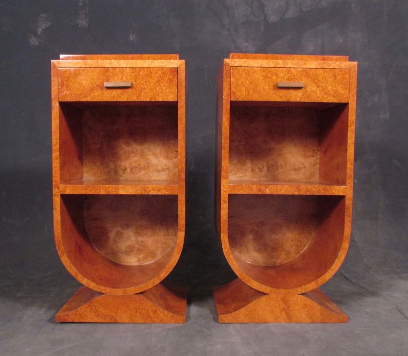 Pair of Pre-War French Art Deco Side Tables