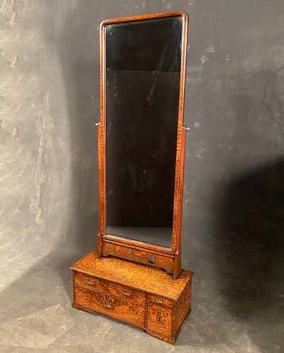 Japanese Antique Kyodai (Vanity Box with Mirror)