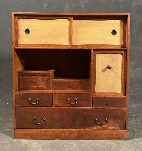 Japanese Antique Small Cha Tansu