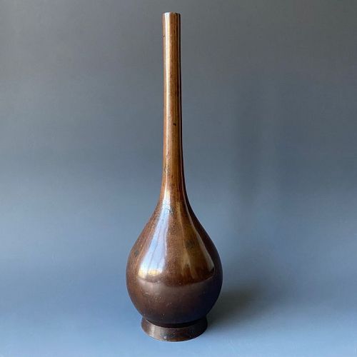 Japanese Antique Bronze Vase