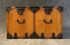 Japanese Antique Hangai Tansu with Two Doors