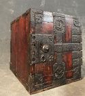 Antique Japanese Funa Tansu (Ship Chest) Keyaki Edo