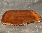 Antique Japanese Shikiita Kadai Burl Wood Display Stand