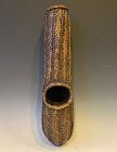 Antique Japanese Ikebana Bamboo Basket Long Gourd Inspired