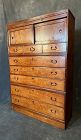 Antique Japanese Tansu Chest 3 Section Taisho
