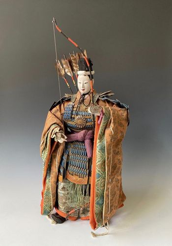 Japanese Empress Jingū-kōgō Doll,  Edo Period