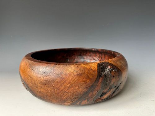 Large Hawaiian Koa Poi Bowl